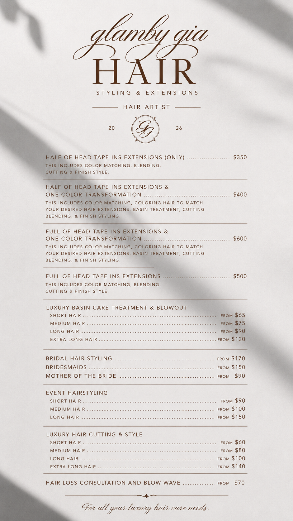 Hair Service’s
